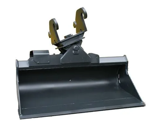 Kantelbak aanbouwdeel voor minigraver